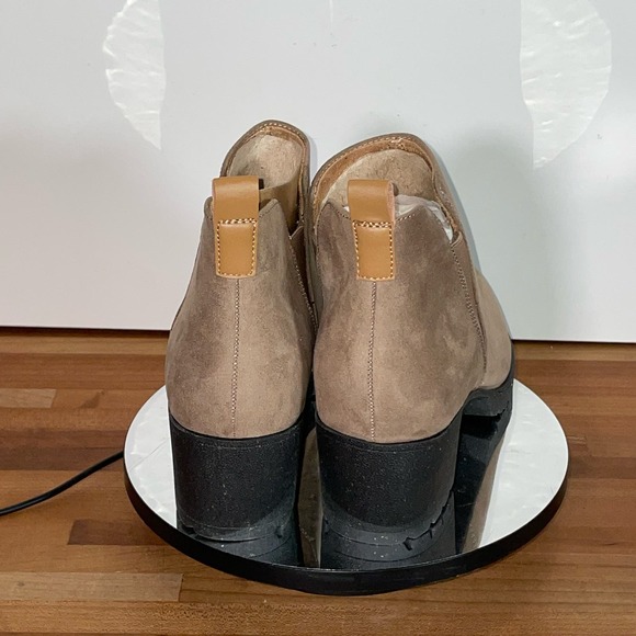 Dr. Scholl's London Block Heel Bootie brown 7M - Picture 5 of 11